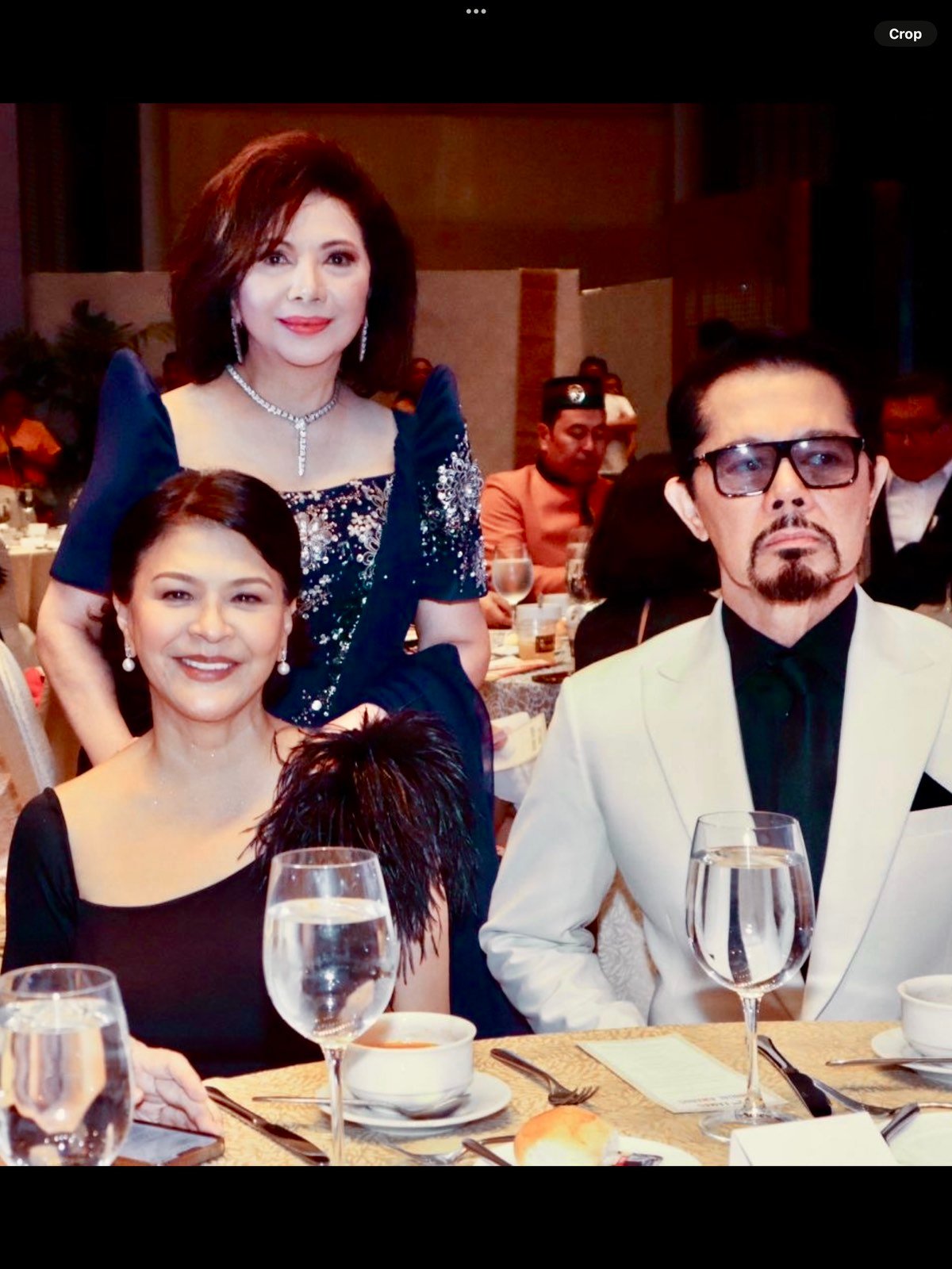 Dr. Liza Quirolgico, Sandy Andolong and Christopher de Leon.